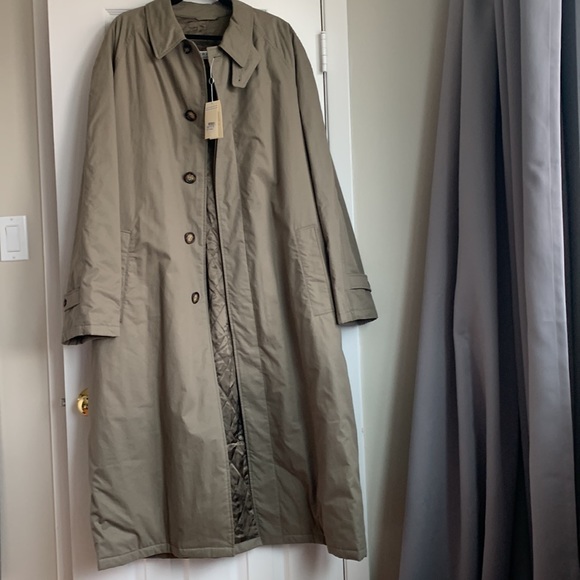 Giorgio Armani Other - NWT Giorgio Armani Trench Coat with Quilted Liner